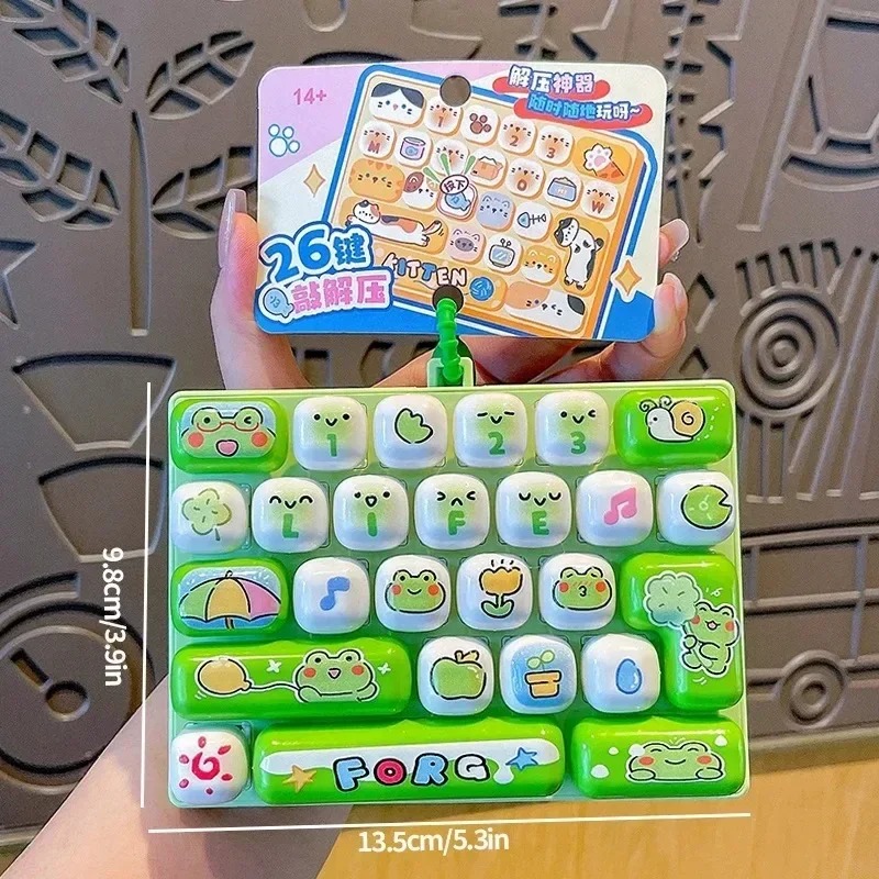 Party Games Switch - 26Grid Keycap Clicker /;Anti Stress Fidget
