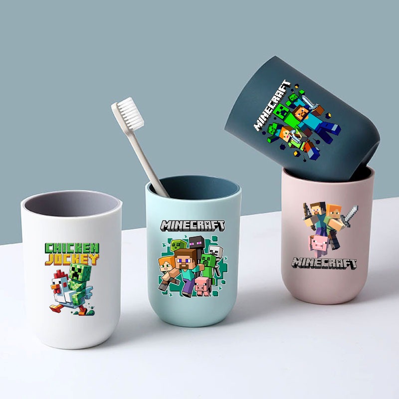 Party Games Couple - Minecrafted Tooth Cup Couple Travel Portable