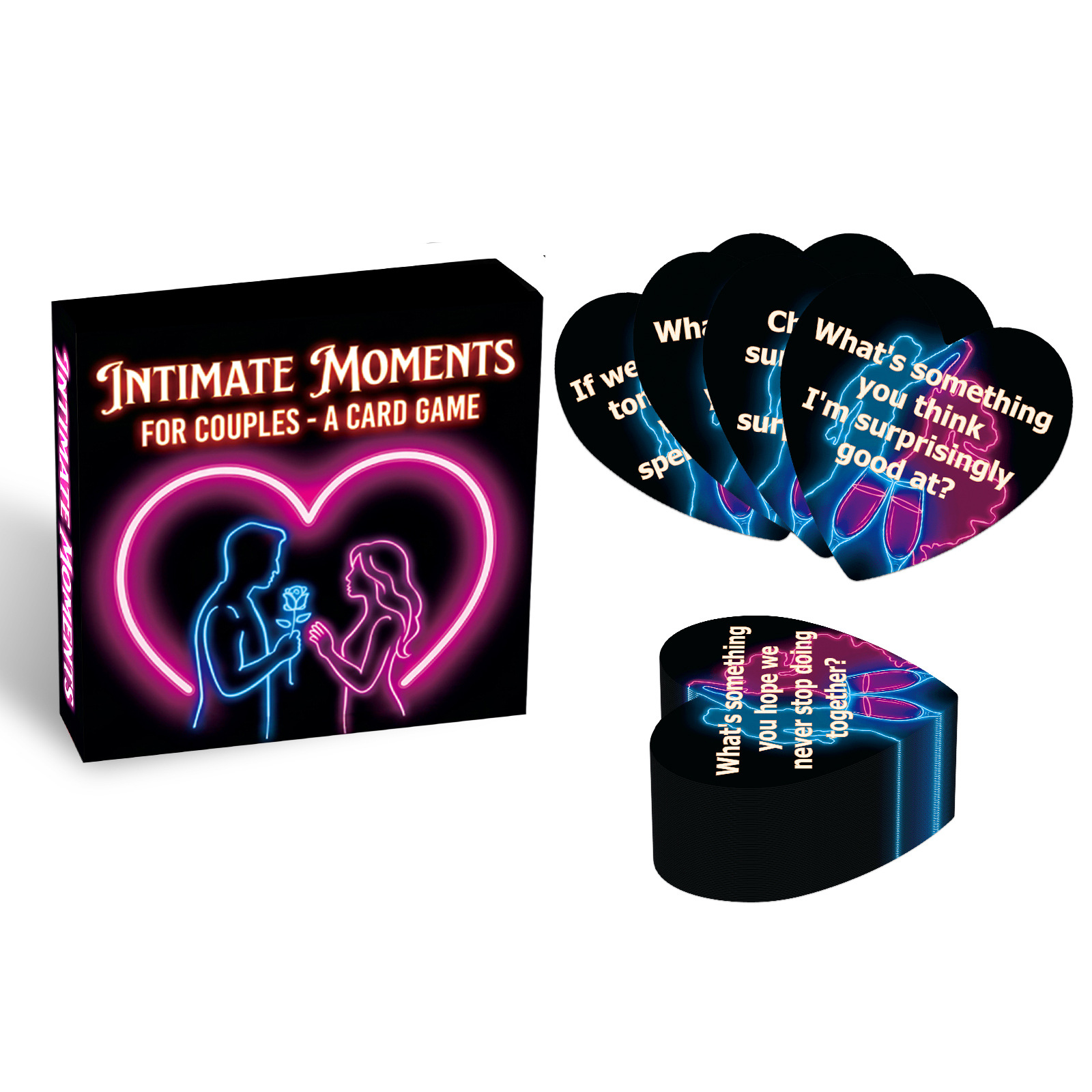 50Pcs Heart‑Shaped Romantic Co - огляд і ціна Party Games Couple