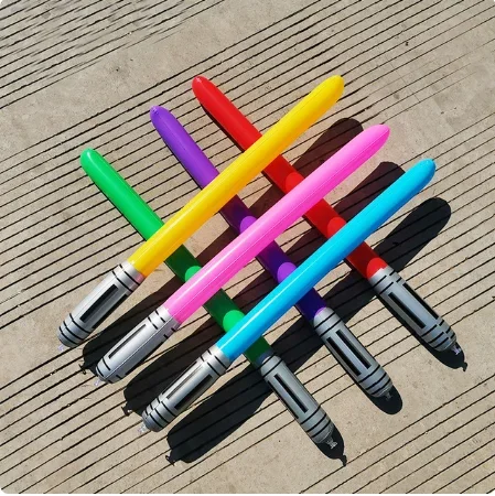 90cm Kawaii Inflatable Lightsa - огляд і ціна Party Games Kids Outdoor