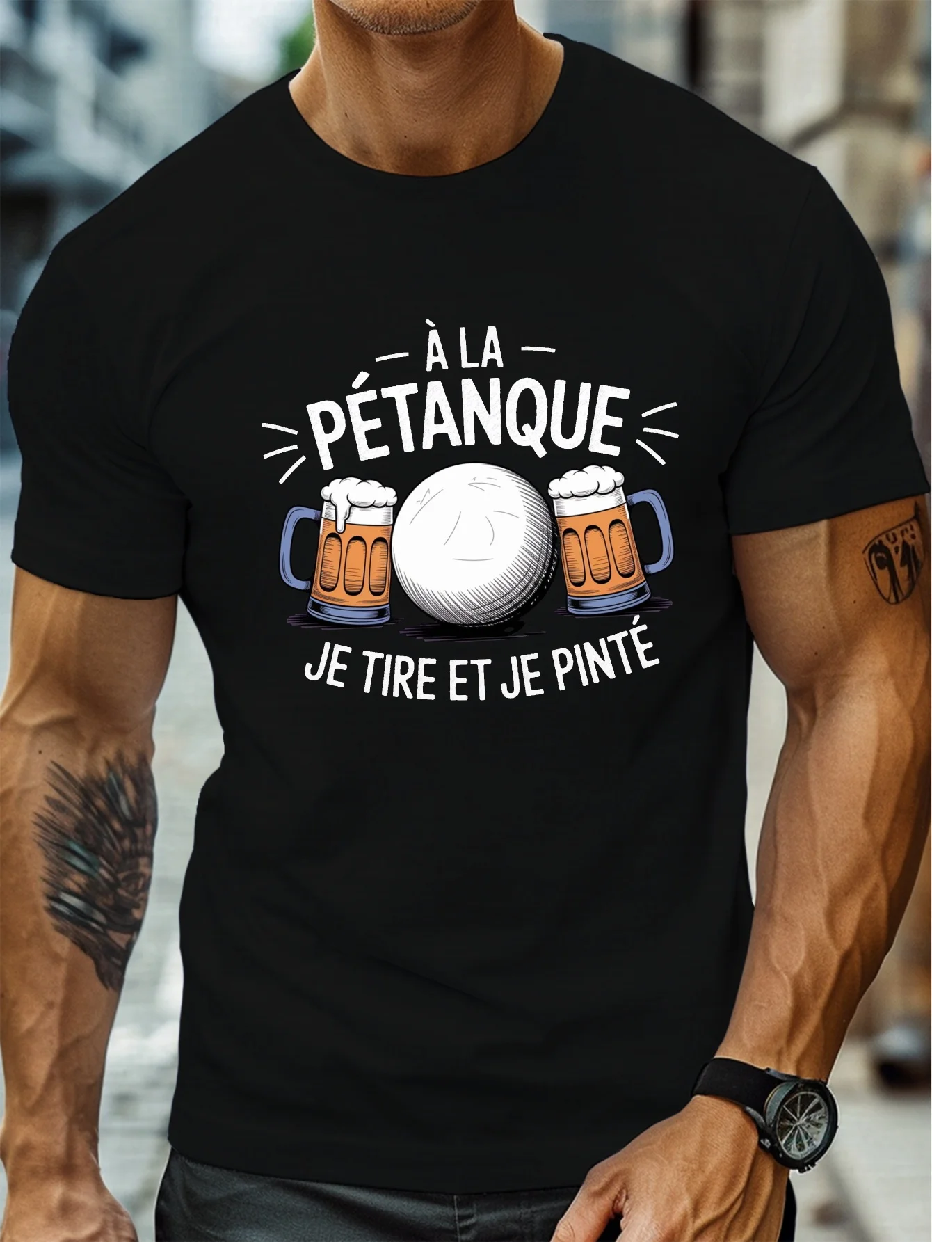 Fashion Men's Pétanque Beer Fu - огляд і ціна Party Games Quotes