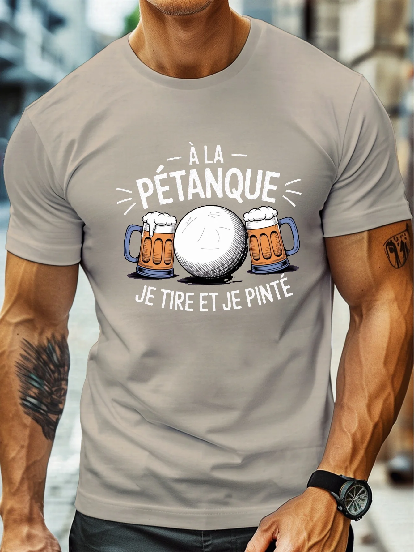 Fashion Men's Pétanque Beer Fu - огляд і ціна Party Games Quotes