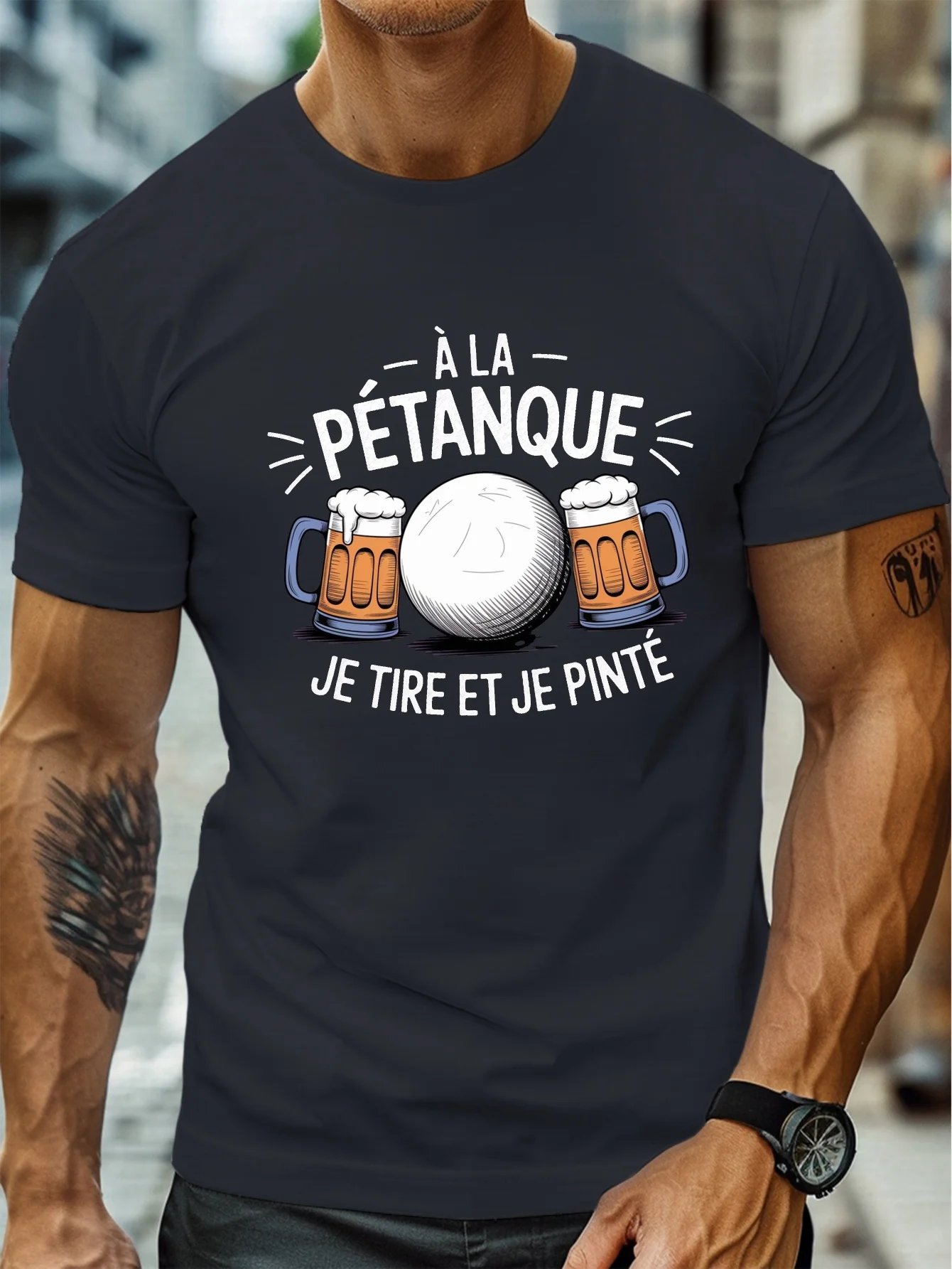 Fashion Men's Pétanque Beer Fu - огляд і ціна Party Games Quotes