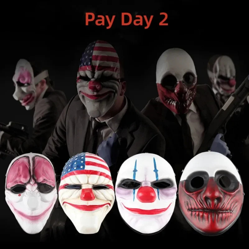 Steam Game Pay Day 2 Pvc Mask  - огляд і ціна Party Games Steam Free