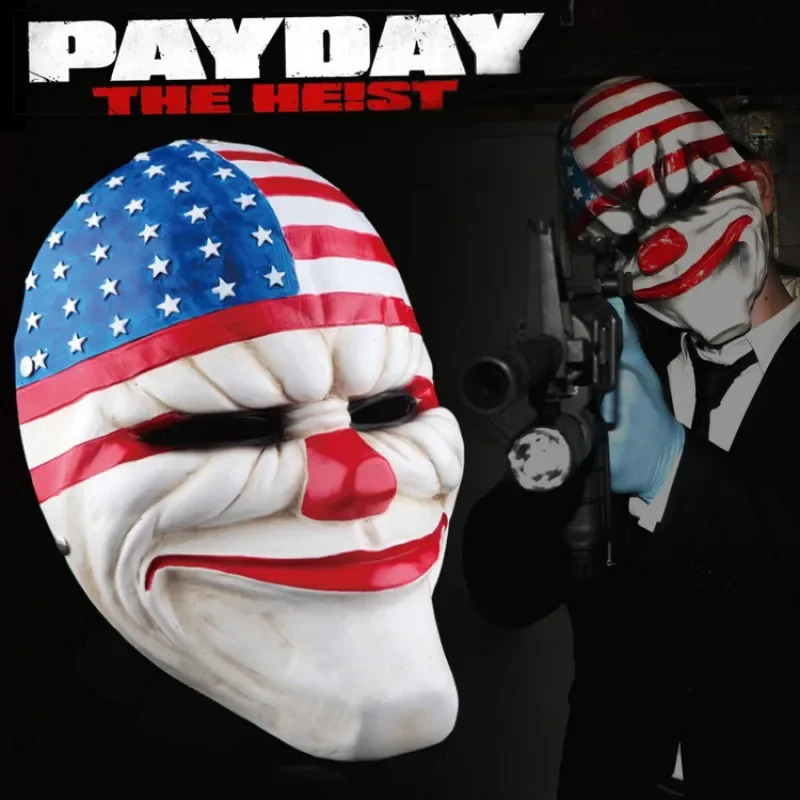 Steam Game Pay Day 2 Pvc Mask  - огляд і ціна Party Games Steam Free