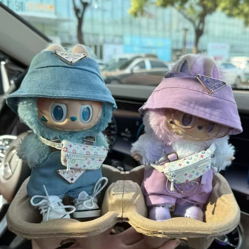 For 15 17 cm Labubu Mini Doll  - огляд і ціна Party Games 15 In 1