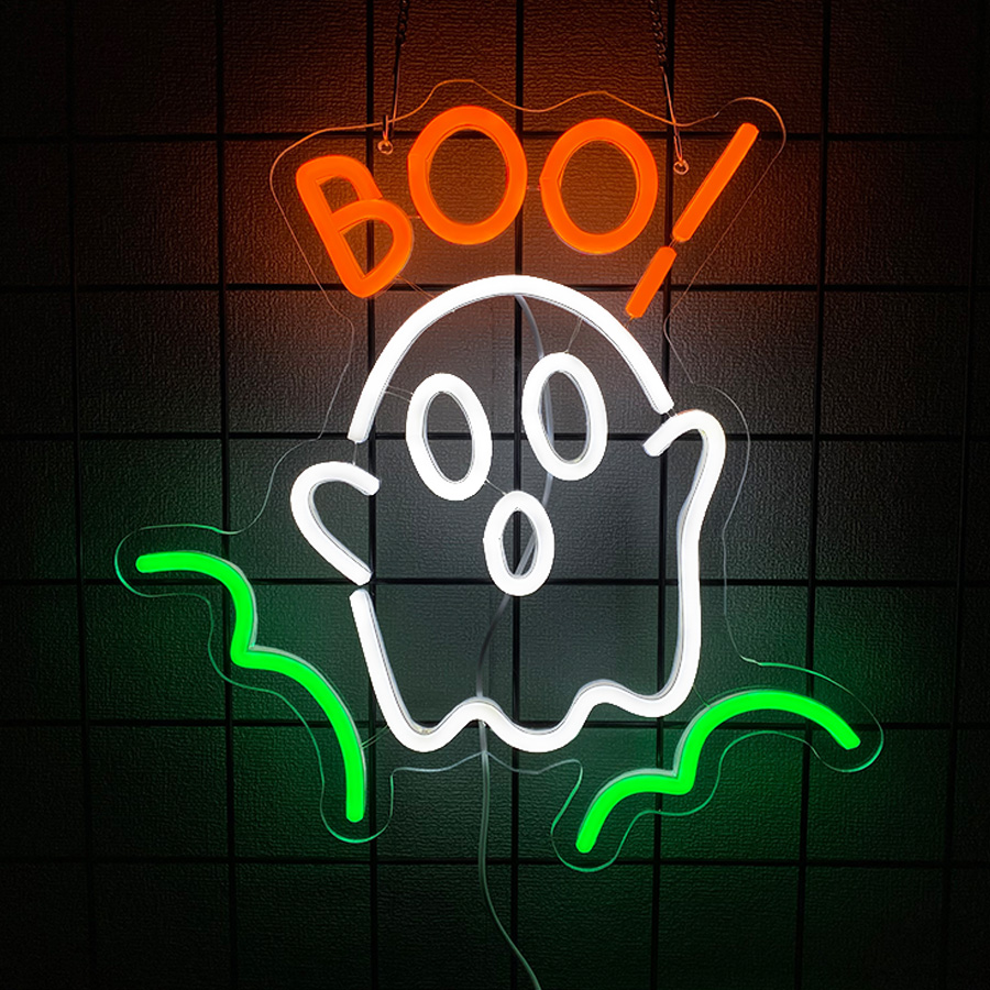 Boo Witch Led Neon Sign, Used  - огляд і ціна Party Games Best