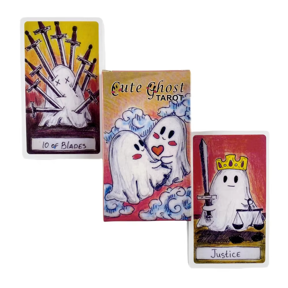 Cute Ghost Tarot Deck Toy Set  - огляд і ціна Party Games Entertainer