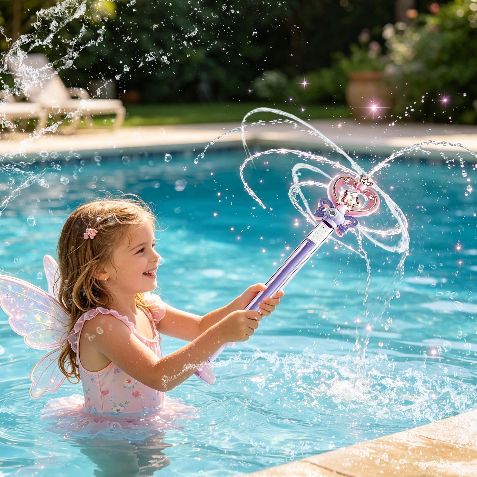 Water Soaker Fairy Wand Design - огляд і ціна Party Games Kids Outdoor