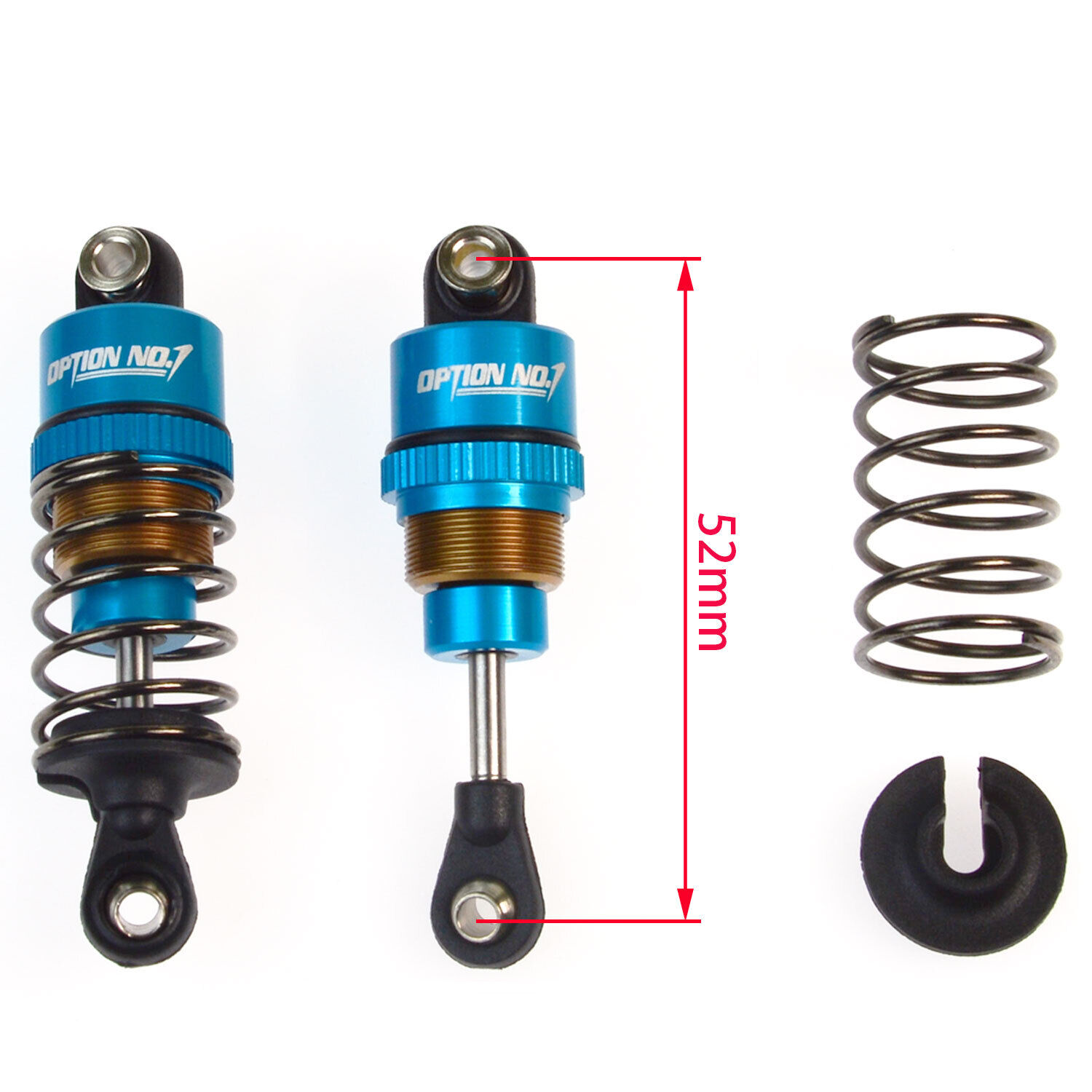 Aluminum Shock Absorbers Oil D - огляд і ціна Tamiya Model Rc Car