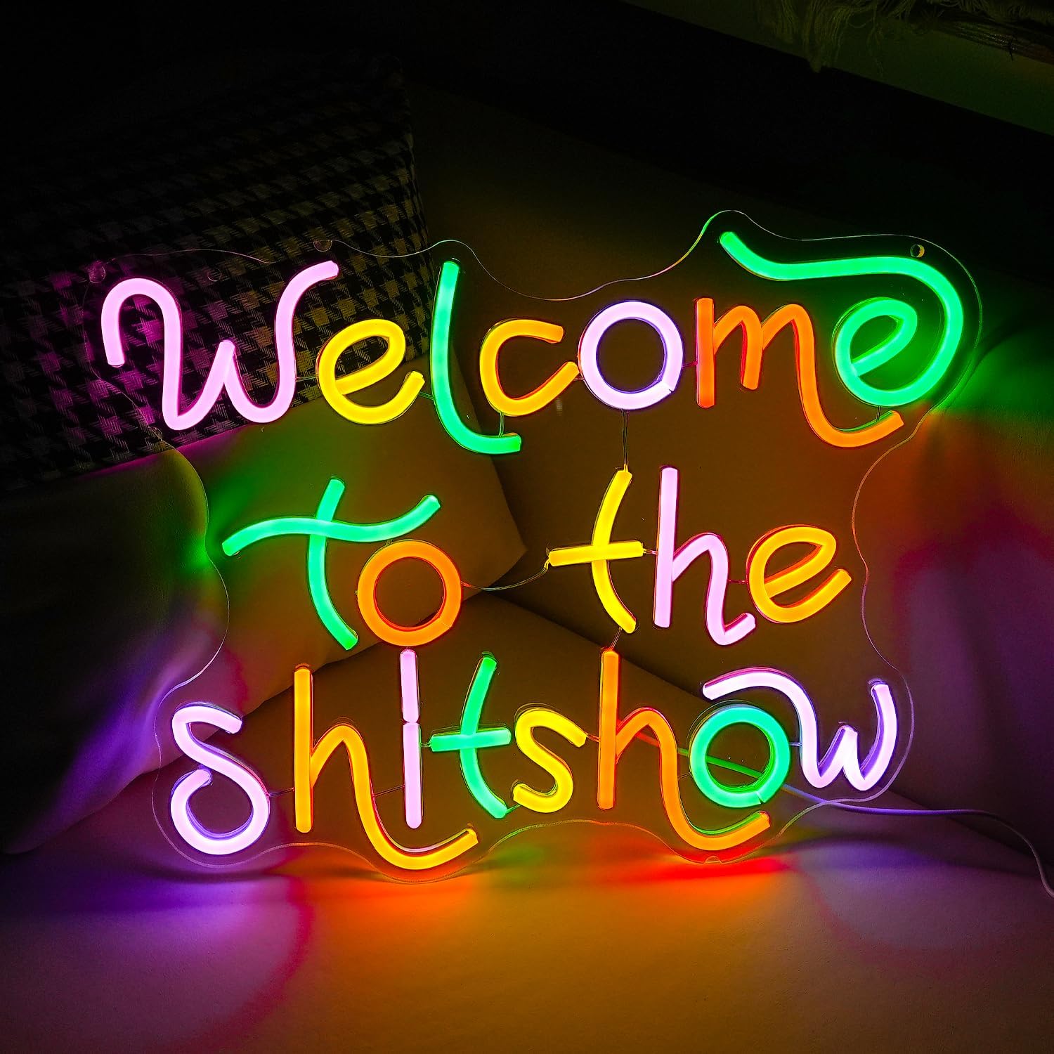 Welcome To The Shitshow Neon S - огляд і ціна Party Games Quotes
