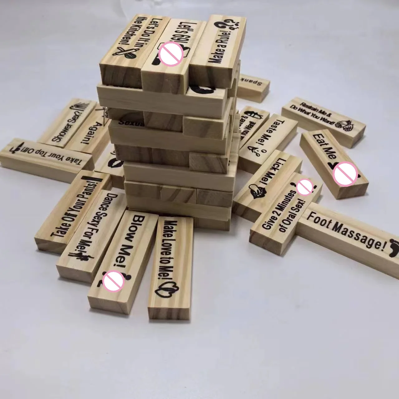 Block Tower Game Couple Activi - огляд і ціна Party Games Ideas For Adults