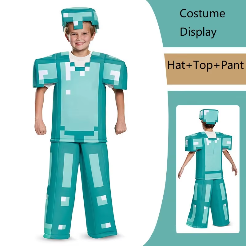 NEW Kids Cosplay Diamond Armor - огляд і ціна Party Games Quiz