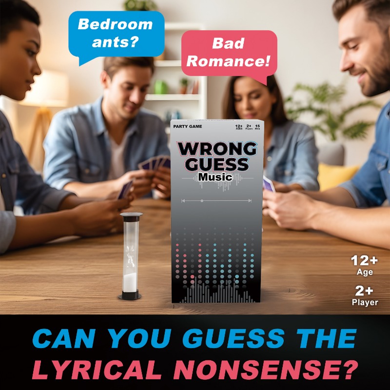 500 Funny Music Lyrics Cards P - огляд і ціна Party Games Quotes